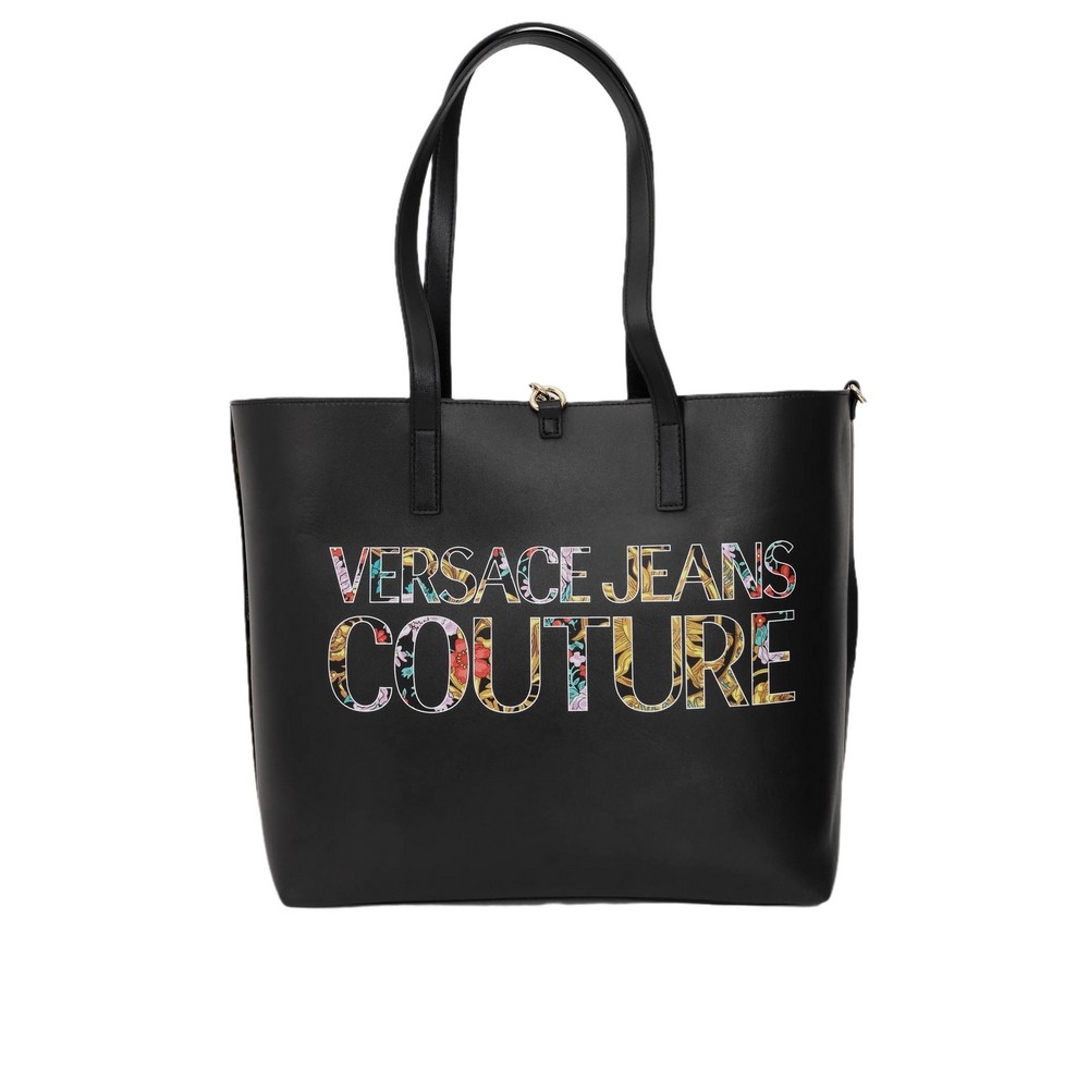 ΤΣΑΝΤΑ ΓΥΝΑΙΚΕΙΑ VERSACE JEANS COUTURE BLACK ΤΣΑΝΤΑ ΓΥΝΑΙΚΕΙΑ VERSACE JEANS COUTURE BLACK