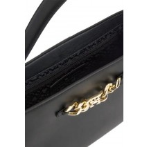 TOMMY HILFIGER TH LUXE SATCHEL ΤΣΑΝΤΑ ΓΥΝΑΙΚΕΙΑ BLACK