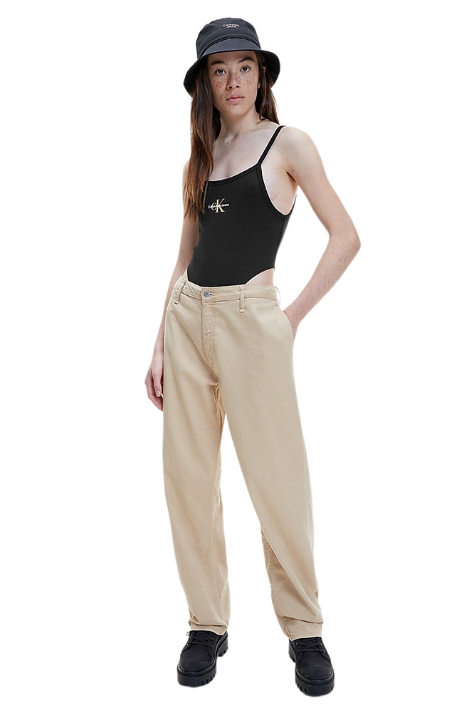 CALVIN KLEIN JEANS SEASONAL MONOGRAM HIGH LEG BODY ΚΟΡΜΑΚΙ ΓΥΝΑΙΚΕΙΟ BLACK
