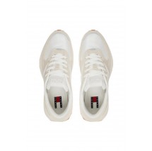 TOMMY JEANS  CLEATED RUNNER ΠΑΠΟΥΤΣΙ ΓΥΝΑΙΚΕΙΟ ECRU