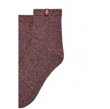 UGG LAVINIA SHIMMER QUARTER 1171624 ΚΑΛΤΣΑ ΜΕΣΑΙΑ ΓΥΝΑΙΚΕΙΑ BORDEAUX
