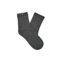 UGG LAVINIA SHIMMER QUARTER 1171624 ΚΑΛΤΣΑ ΜΕΣΑΙΑ ΓΥΝΑΙΚΕΙΑ BLACK