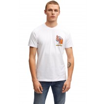 T-SHIRT ΑΝΔΡΙΚΟ DENHAM WHITE T-SHIRT ΑΝΔΡΙΚΟ DENHAM WHITE