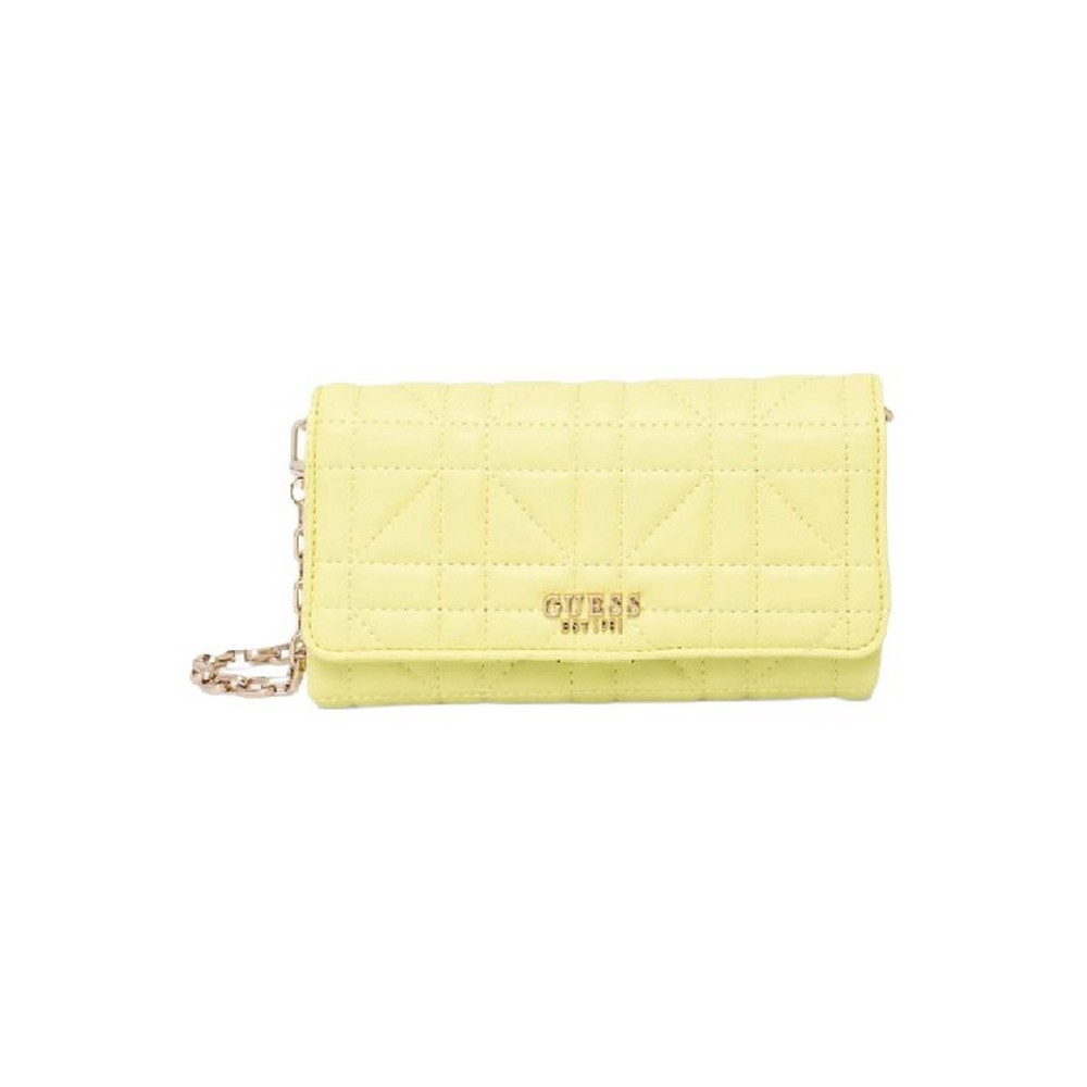 GUESS ASSIA CROSSBODY FLAP ORGANIZER ΤΣΑΝΤΑ ΓΥΝΑΙΚΕΙΑ LIME