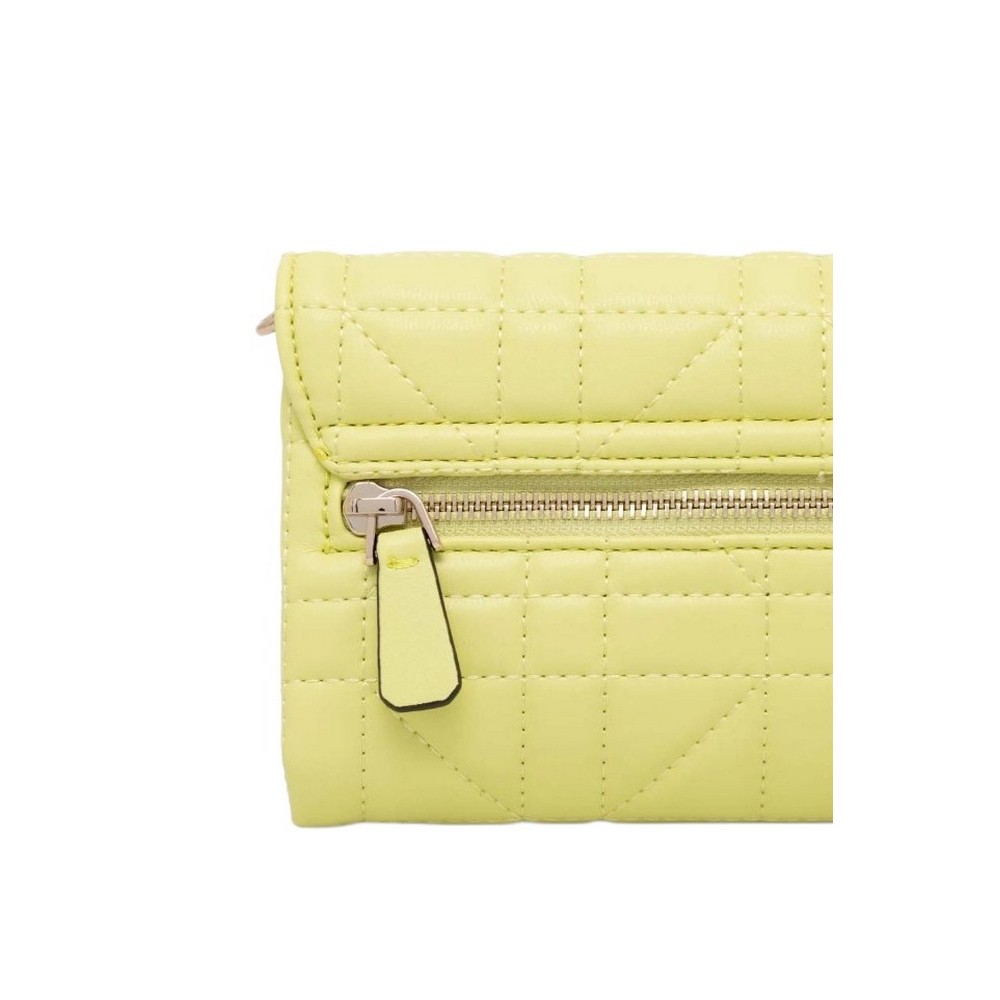 GUESS ASSIA CROSSBODY FLAP ORGANIZER ΤΣΑΝΤΑ ΓΥΝΑΙΚΕΙΑ LIME
