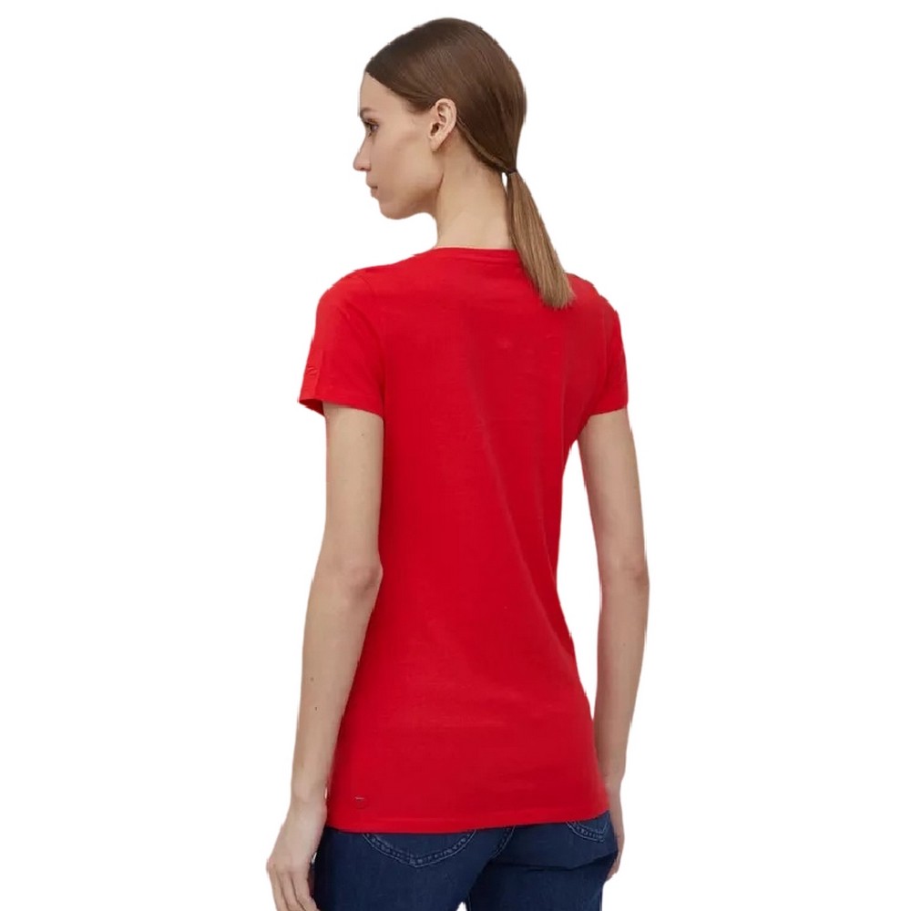 PEPE JEANS LONDON CAMMIE T-SHIRT ΜΠΛΟΥΖΑ ΓΥΝΑΙΚΕΙΑ RED