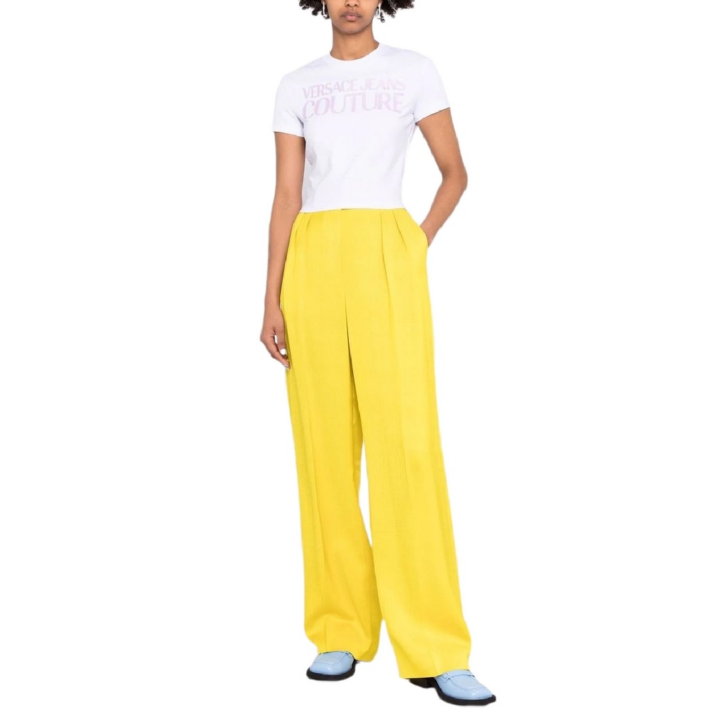 T-SHIRT HOLO LOGO ΓΥΝΑΙΚΕΙΟ VERSACE JEANS COUTURE WHITE