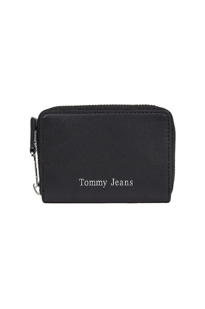 TOMMY HILFIGER TJW MUST SMALL ZA ΠΟΡΤΟΦΟΛΙ ΓΥΝΑΙΚΕΙΟ BLACK