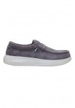 HEY DUDE WALLY COMF SUEDE 41975 ΠΑΠΟΥΤΣΙ ΑΝΔΡΙΚΟ GREY HEY DUDE WALLY COMF SUEDE 41975 ΠΑΠΟΥΤΣΙ ΑΝΔΡΙΚΟ GREY