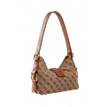 GUESS CAMDEN MINI SHOULDER BAG HWJJ9308720 ΤΣΑΝΤΑ ΓΥΝΑΙΚΕΙΑ COGNAC