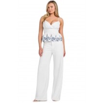 GUESS BLANCHE PLACE EMBRO ΤΟΠ ΓΥΝΑΙΚΕΙΟ WHITE