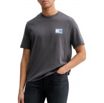 TOMMY JEANS 90S PEAKS BACKPRINT T-SHIRT ΑΝΔΡΙΚΟ WASHED BLACK