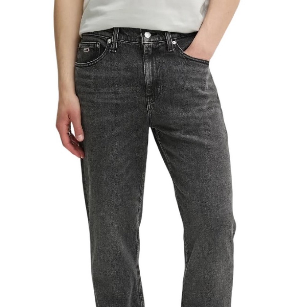 TOMMY JEANS RYAN SLIM STRGHT BI0187 ΠΑΝΤΕΛΟΝΙ ΑΝΔΡΙΚΟ BLACK DENIM