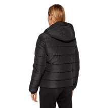 SUPERDRY ΜΠΟΥΦΑΝ HOODED SPIRIT SPORTS PUFFER ΓΥΝΑΙΚΕΙΟ BLACK