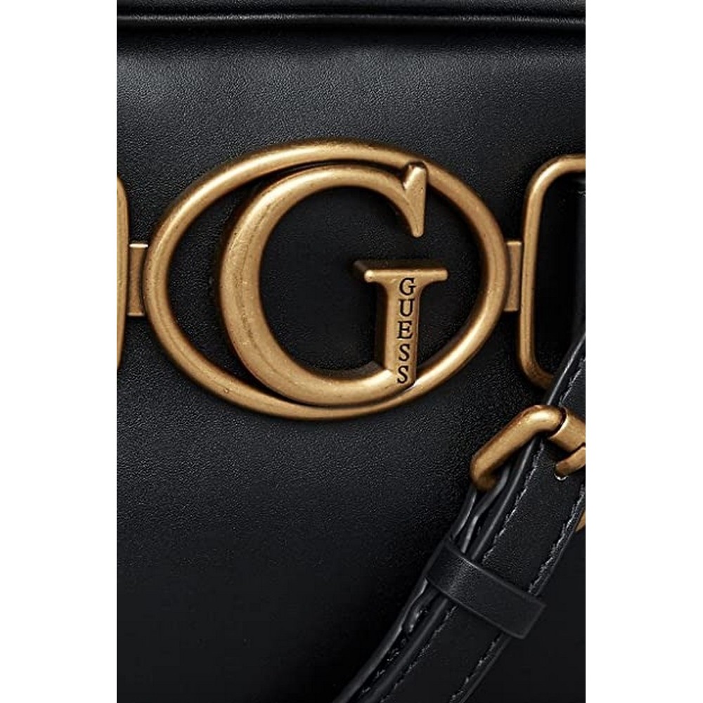 GUESS AVIANA CAMERA BAG ΤΣΑΝΤΑ ΓΥΝΑΙΚΕΙΑ BLACK