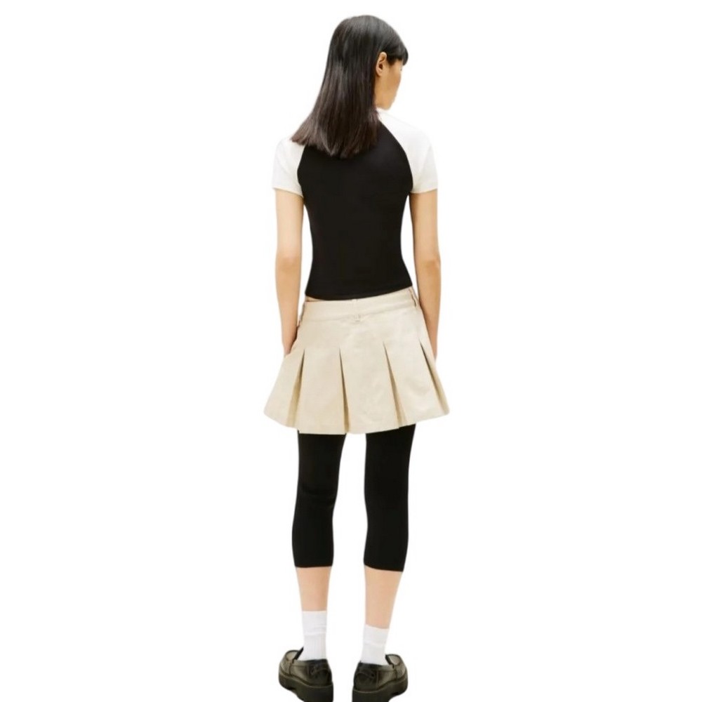 TOMMY JEANS SLIM SH MISS TOMMY TEE T-SHIRT ΜΠΛΟΥΖΑ ΓΥΝΑΙΚΕΙΑ BLACK