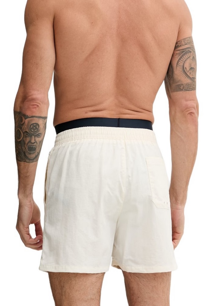 TOMMY HILFIGER MEDIUM DRAWSTRING DW ΜΑΓΙΟ ΑΝΔΡΙΚΟ IVORY