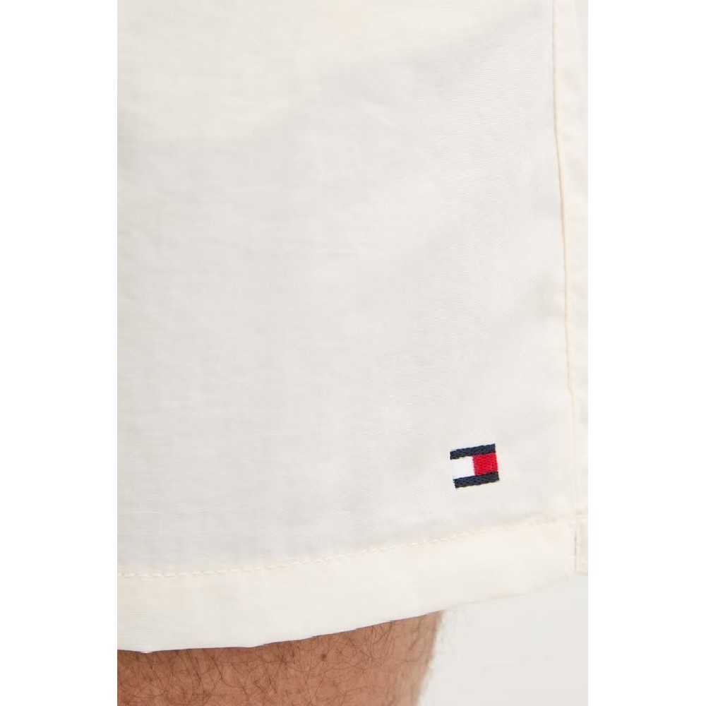 TOMMY HILFIGER MEDIUM DRAWSTRING DW ΜΑΓΙΟ ΑΝΔΡΙΚΟ IVORY