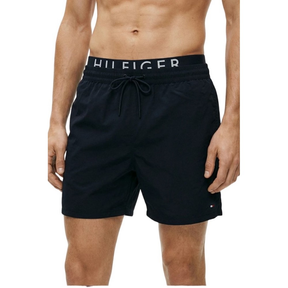 TOMMY HILFIGER MEDIUM DRAWSTRING DW ΜΑΓΙΟ ΑΝΔΡΙΚΟ NAVY