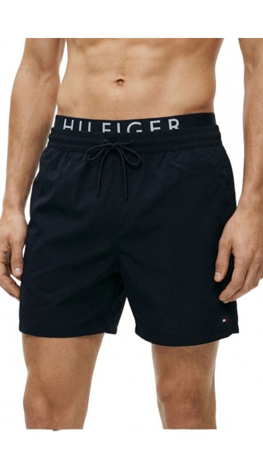 TOMMY HILFIGER MEDIUM DRAWSTRING DW ΜΑΓΙΟ ΑΝΔΡΙΚΟ NAVY