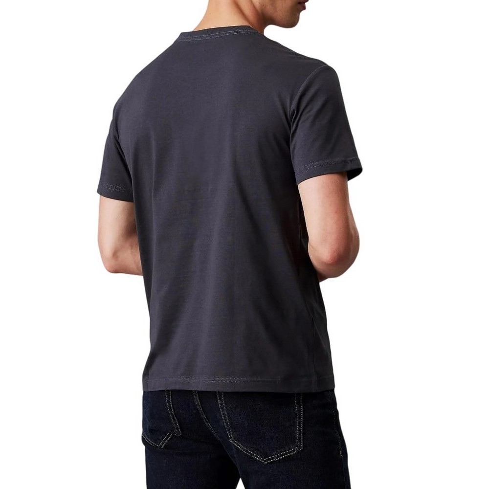 CALVIN KLEIN JEANS 2 PACK MONOGRAM T-SHIRT ΑΝΔΡΙΚΟ CK BLACK