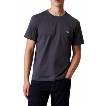 CALVIN KLEIN JEANS 2 PACK MONOGRAM T-SHIRT ΑΝΔΡΙΚΟ CK BLACK