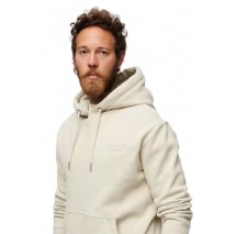 SUPERDRY D2 OVIN ESSENTIAL LOGO HOODIE ΦΟΥΤΕΡ ΜΠΛΟΥΖΑ ΑΝΔΡΙΚΗ BEIGE