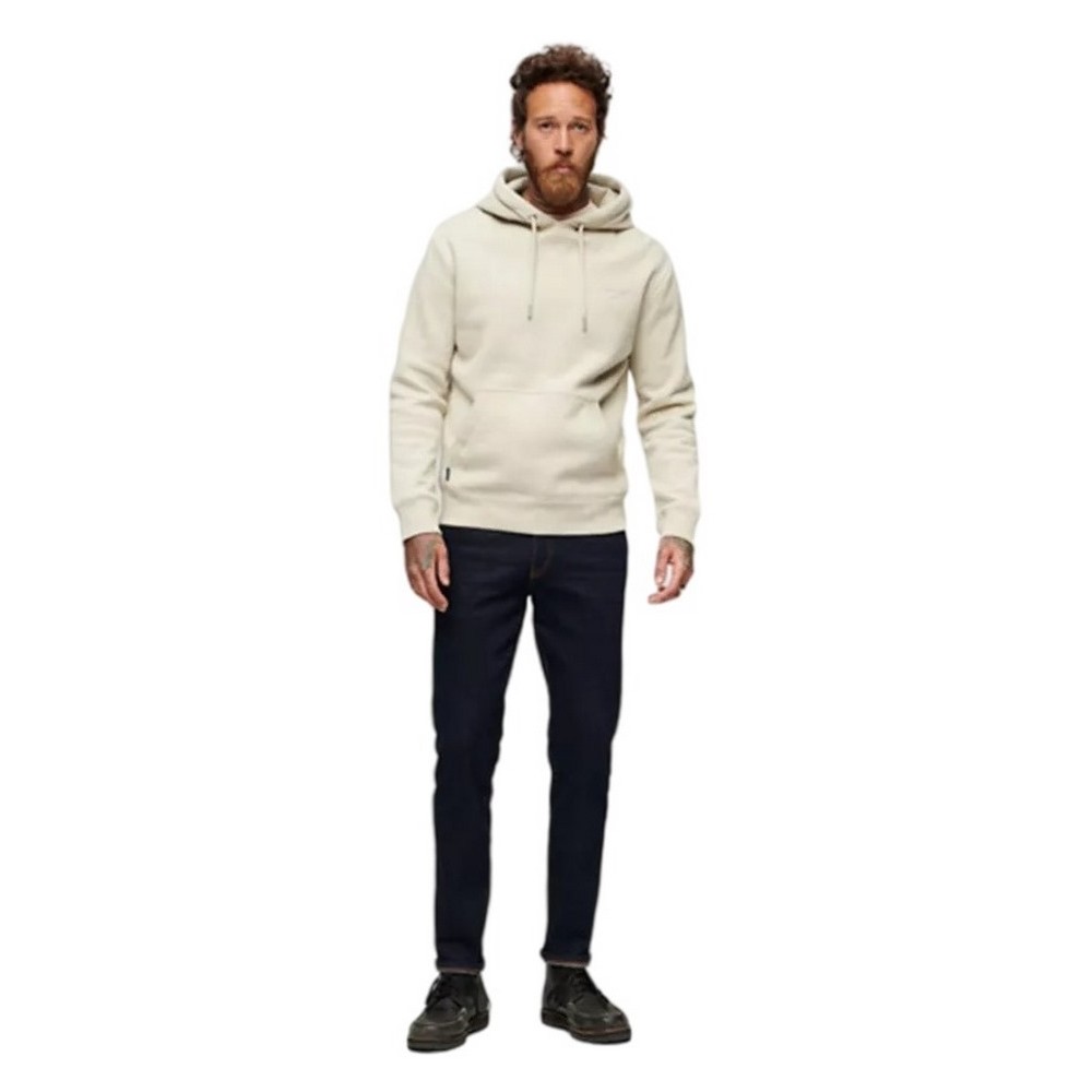 SUPERDRY D2 OVIN ESSENTIAL LOGO HOODIE ΦΟΥΤΕΡ ΜΠΛΟΥΖΑ ΑΝΔΡΙΚΗ BEIGE