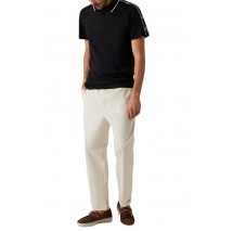 GUESS QUATTRO G TAPE POLO T-SHIRT ΜΠΛΟΥΖΑ ΑΝΔΡΙΚΗ BLACK