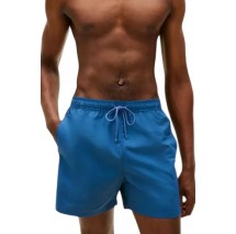TOMMY HILFIGER MEDIUM DRAWSTRING TAPE ΜΑΓΙΟ ΑΝΔΡΙΚΟ BLUE