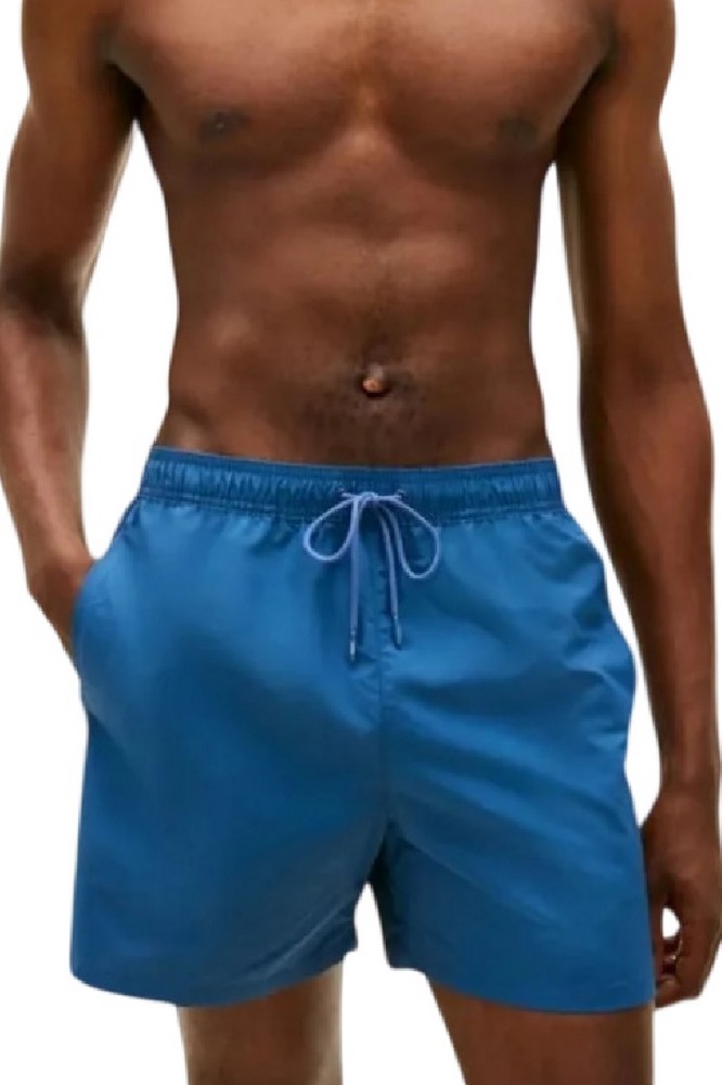 TOMMY HILFIGER MEDIUM DRAWSTRING TAPE ΜΑΓΙΟ ΑΝΔΡΙΚΟ BLUE