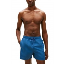 TOMMY HILFIGER MEDIUM DRAWSTRING TAPE ΜΑΓΙΟ ΑΝΔΡΙΚΟ BLUE