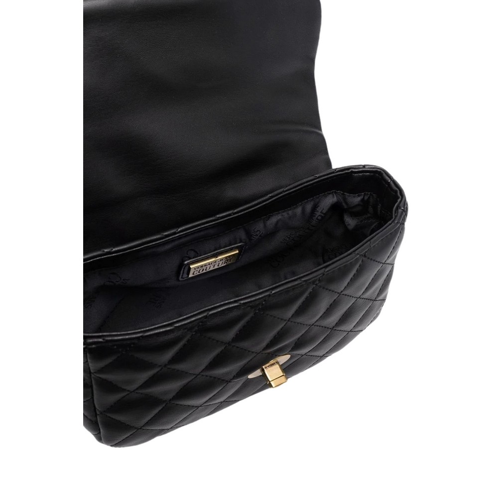 ΤΣΑΝΤΑ CROSSBODY ΚΑΠΙΤΟΝΕ ΓΥΝΑΙΚΕΙΑ VERSACE JEANS COUTURE BLACK