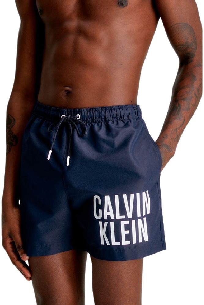 CALVIN KLEIN JEANS MEDIUM DRAWSTRING ΜΑΓΙΟ ΑΝΔΡΙΚΟ NAVY