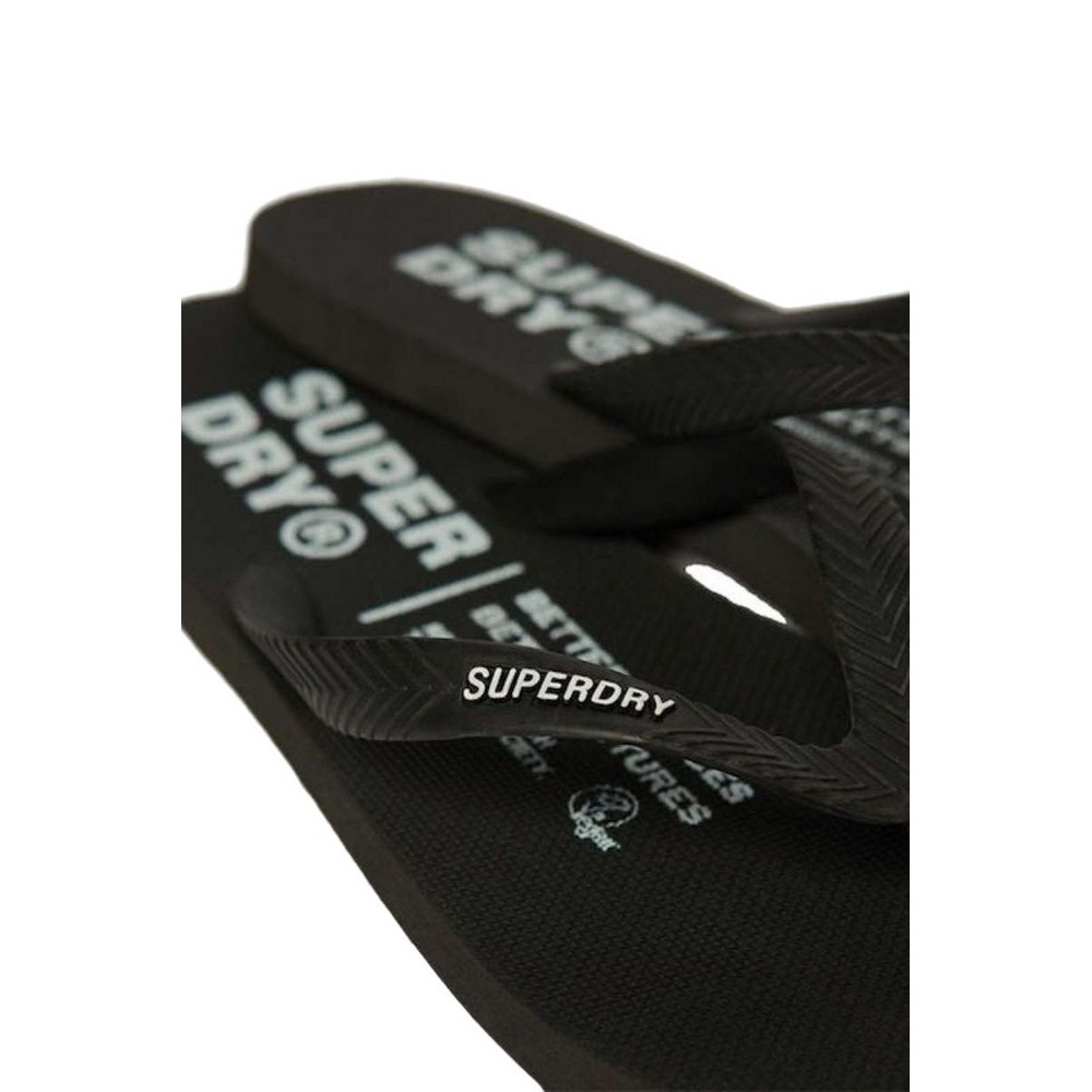 SUPERDRY STUDIOS VEGAN FLIP FLOP ΠΑΝΤΟΦΛΑ ΑΝΔΡΙΚΗ BLACK