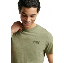SUPERDRY D2 OVIN VINTAGE LOGO EMB TEE T-SHIRT ΑΝΔΡΙΚΟ OLIVE