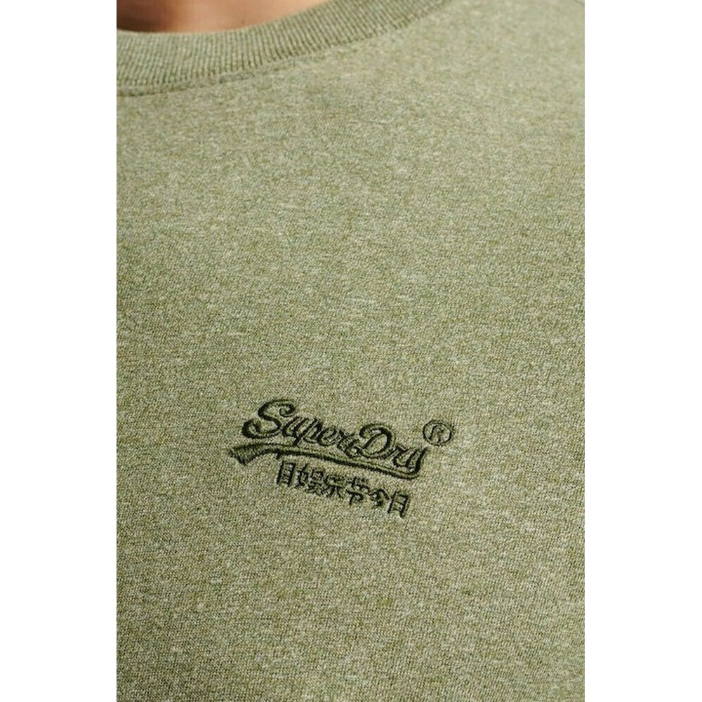 SUPERDRY D2 OVIN VINTAGE LOGO EMB TEE T-SHIRT ΑΝΔΡΙΚΟ OLIVE