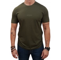 GUESS AIDY CN SS TEE T-SHIRT ΜΠΛΟΥΖΑ ΑΝΔΡΙΚΗ KHAKI