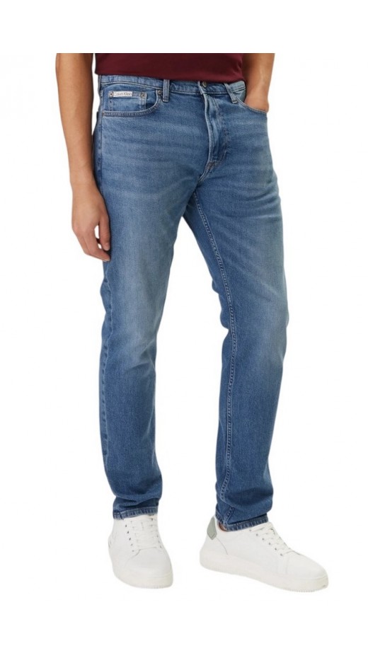 CALVIN KLEIN JEANS CLASSIC TAPER BLUE JEAN ΤΖΙΝ ΠΑΝΤΕΛΟΝΙ ΑΝΔΡΙΚΟ BLUΕ DENIM