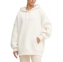 GUESS AELIA LONG MAXI SWEATSHIRT DRE ΦΟΥΤΕΡ ΜΠΛΟΥΖΑ ΓΥΝΑΙΚΕΙΑ OFF WHITE