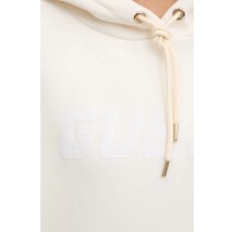 GUESS AELIA LONG MAXI SWEATSHIRT DRE ΦΟΥΤΕΡ ΜΠΛΟΥΖΑ ΓΥΝΑΙΚΕΙΑ OFF WHITE