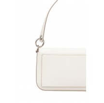 CALVIN KLEIN JEANS SCULPTED FLAP SHOULDER POUCH25 ΤΣΑΝΤΑ ΓΥΝΑΙΚΕΙΑ WHITE