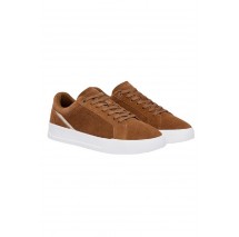 TOMMY HILFIGER COURT PREMIUM SUEDE ΠΑΠΟΥΤΣΙ ΑΝΔΡΙΚΟ BROWN