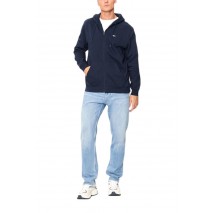 TOMMY JEANS REG S FLAG ZIP THRU ΖΑΚΕΤΑ ΦΟΥΤΕΡ ΑΝΔΡΙΚΗ NAVY