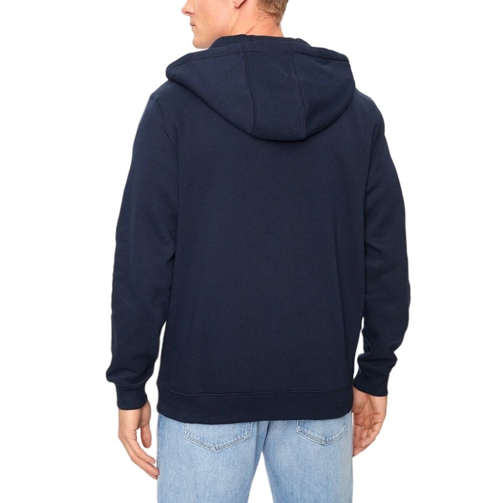 TOMMY JEANS REG S FLAG ZIP THRU ΖΑΚΕΤΑ ΦΟΥΤΕΡ ΑΝΔΡΙΚΗ NAVY