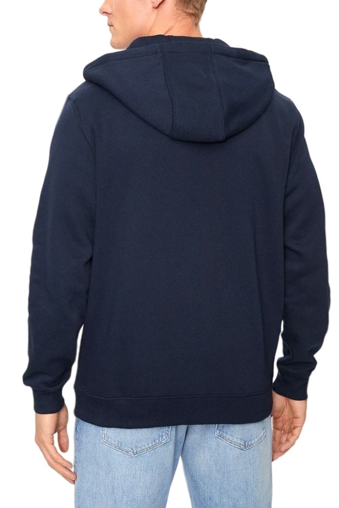 TOMMY JEANS REG S FLAG ZIP THRU ΖΑΚΕΤΑ ΦΟΥΤΕΡ ΑΝΔΡΙΚΗ NAVY