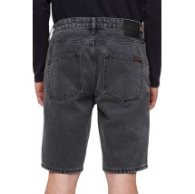 D2 OVIN VINTAGE STRAIGHT SHORT ΣΟΡΤΣ ΑΝΔΡΙΚΟ WASHED BLACK