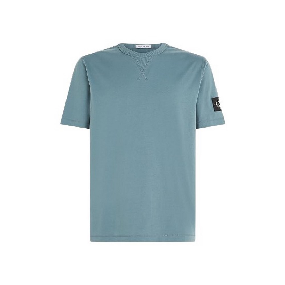 CALVIN KLEIN JEANS BADGE REGULAR T-SHIRT ΜΠΛΟΥΖΑ ΑΝΔΡΙΚΗ GOBLIN BLUE