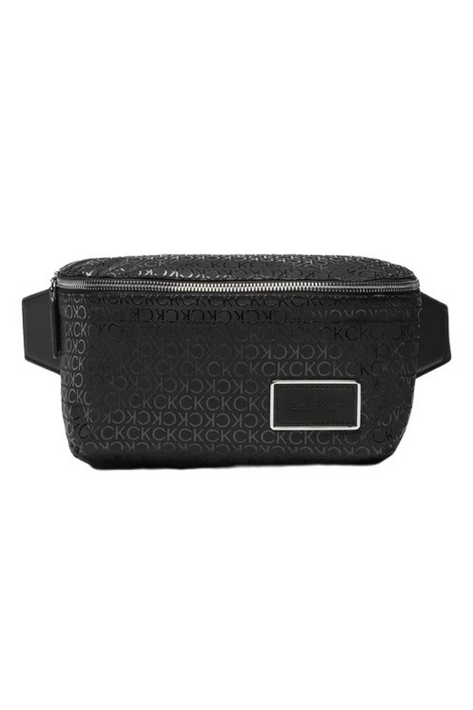 CALVIN KLEIN JEANS CK ELEVATED WAISTBAG MONO ΤΣΑΝΤΑ ΑΝΔΡΙΚΗ BLACK