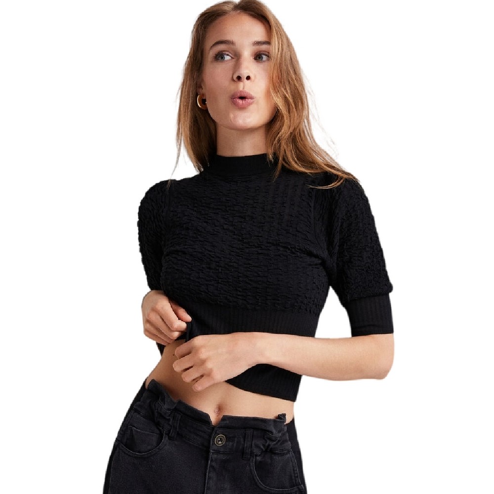 T-SHIRT ONA TRICOT  ΓΥΝΑΙΚΕΙΟ DESIGUAL BLACK